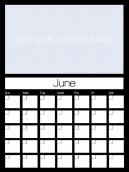 Newly Personalized June Custom Calendar - Ready to make it your own today