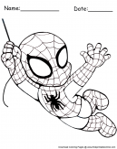 Spiderman Coloring Pages