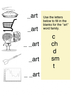 Complete the Word Worksheet 3