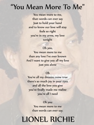 Music Sheets Lionel Richie 