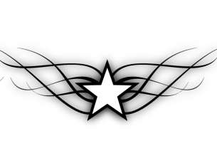 star tribal tattoo designs for women