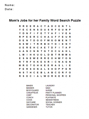 printable word search puzzles for adults