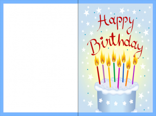 Printable Happy Birthday Cards