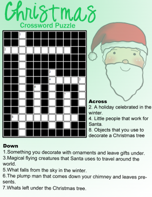 Christmas Crossword Puzzle