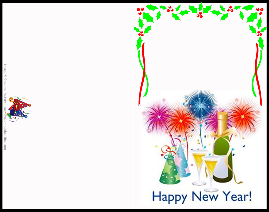 Printable New Years Cards