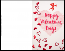 Cupid Valentines Card - make your own card - with Cupid