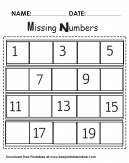 number practice 6 10 worksheet