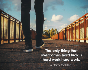 Motivational Quote by Harry Golden - Free Printable Online