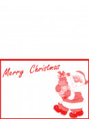 Hello Kitty Christmas Money Card