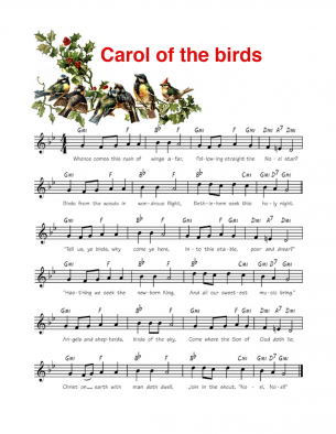 Carol Of The Birds Music Sheet