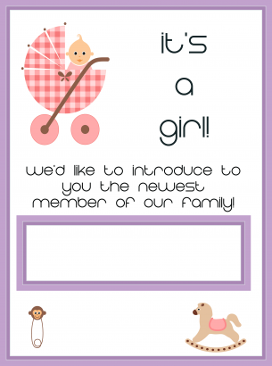 free printable purple baby shower invitations